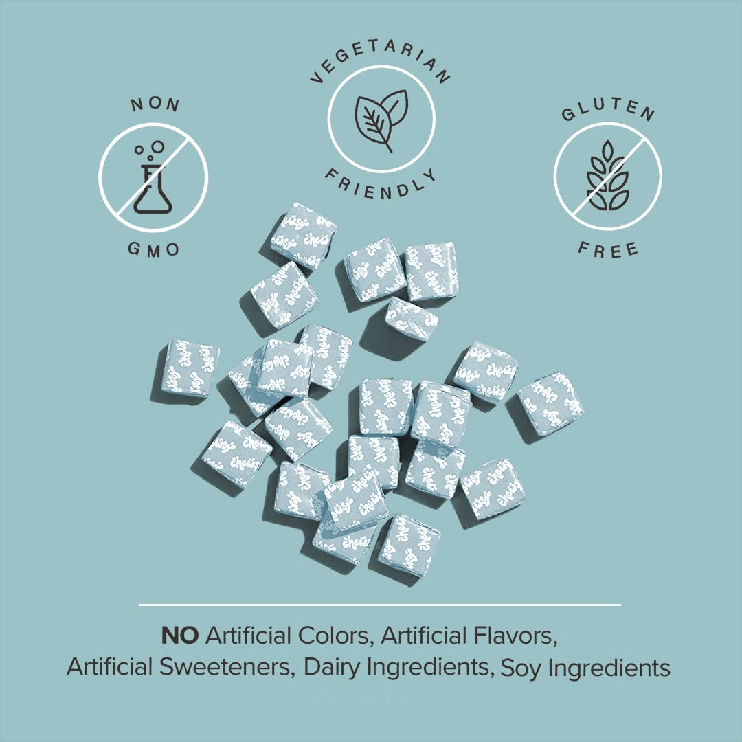 Chewsy So Long Stress, Calm Fruity Chews, Stay Calm & Focused. w/L-theanine, Amino Acid, GABA, Glycine, Tyrosine, Taurine & Magnesium. Non-GMO and Gluten-Free. Tropical Fruity Chews, 30-Day Supply - TrustMedUSA