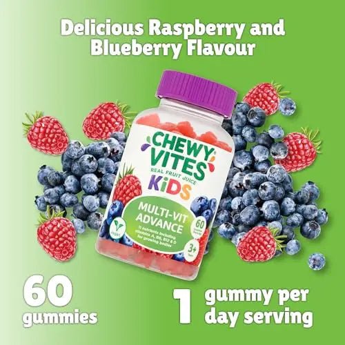 Chewy Vites Kids Multivitamin Advance 60 Gummy Vitamins | 11 Essential Nutrients - TrustMedUSA
