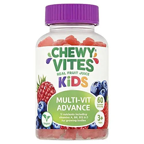 Chewy Vites Kids Multivitamin Advance 60 Gummy Vitamins | 11 Essential Nutrients - TrustMedUSA