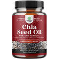 Chia Seed Oil Supplement for Weight Loss and Energy Natural Superfood Protein Metabolis - TrustMedUSA