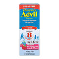Children's Advil Pain Reliever and Fever Reducer, Dye Free and Sugar Free Ibuprofen Oral Suspension, Berry Flavored - 4 Fl Oz - TrustMedUSA
