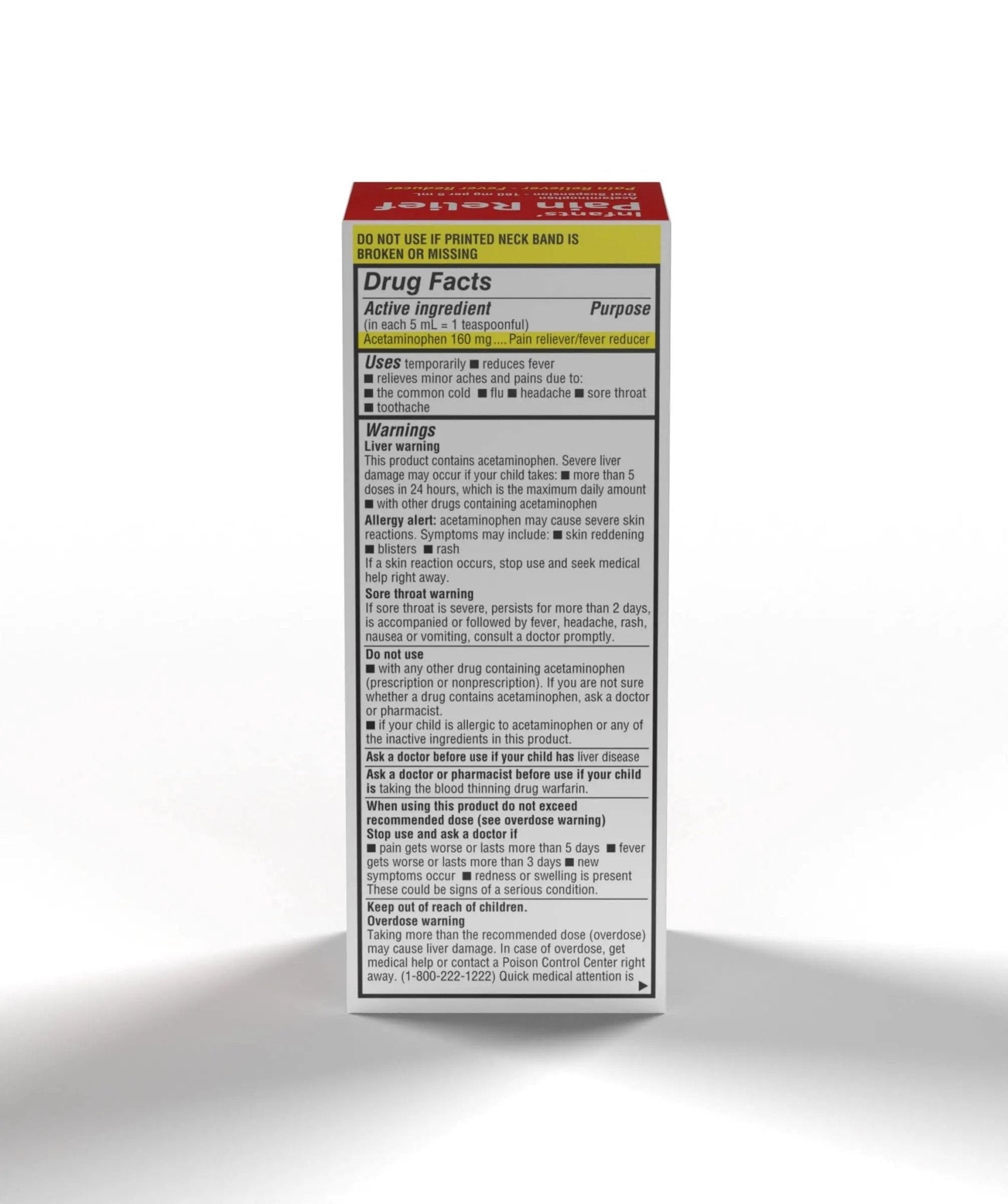 Children's Pain & Fever Acetaminophen Oral Suspension - TrustMedUSA