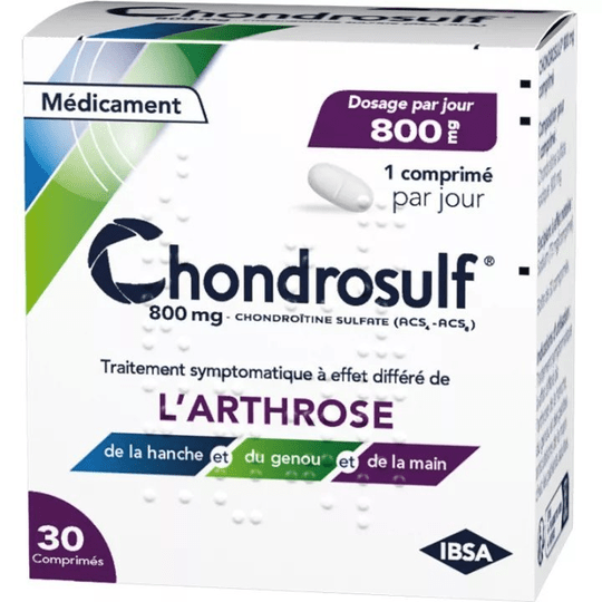 Chondrosulf 800 Mg 30 Tablets IBSA - TrustMedUSA