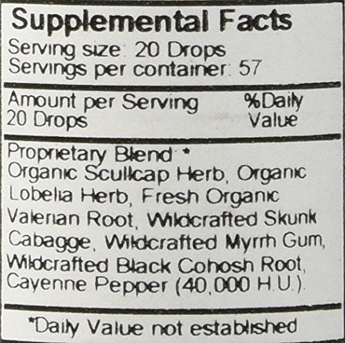 Christopher’s Original Formulas Anti-Spasmodic Formula | 2 oz Liquid Herbal Supplement | Synergistic Blend for Nervous System Support | Skullcap, Valerian & Cayenne - TrustMedUSA