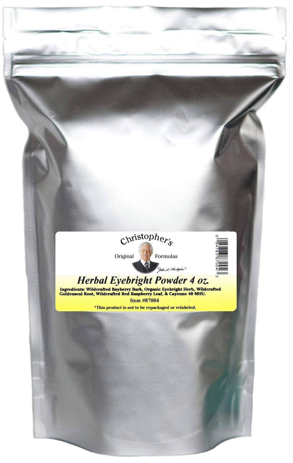 Christophers Original Formulas Herbal Eyebright Powder 4 OZ - TrustMedUSA