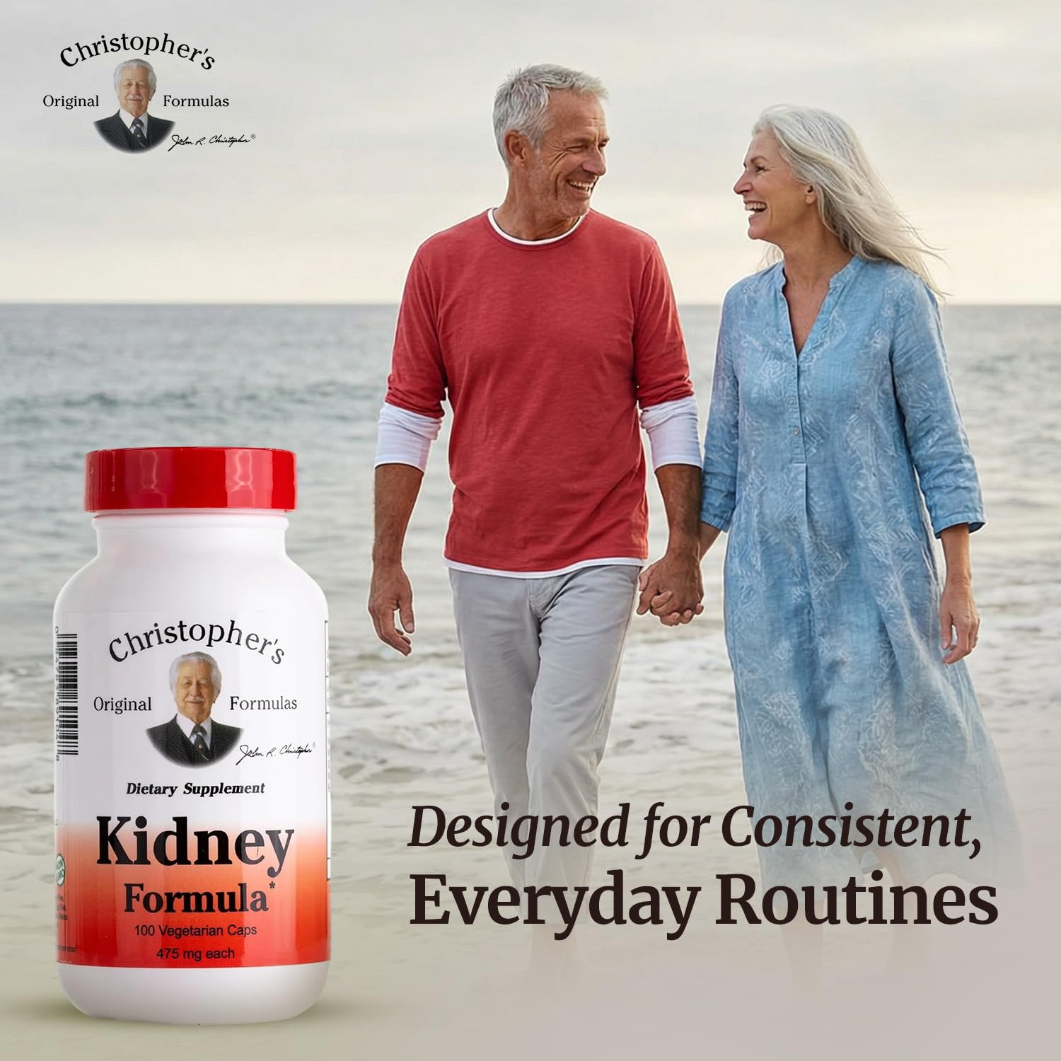 Christopher's Original Formulas Kidney Formula - Kidney Cleanse Detox & Repair Formula - Herbal Blend for Kidney Support - TrustMedUSA