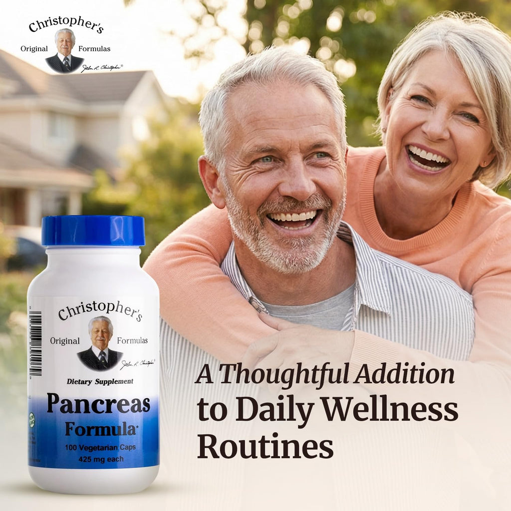 Christopher's Original Formulas Pancreas Formula - Pancreas Cleanse Detox & Repair - Probiotics for Digestive Health - TrustMedUSA