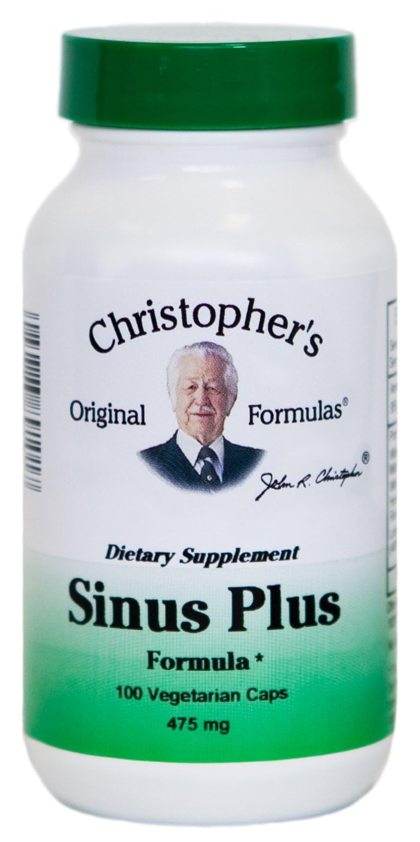 Christopher's Original Formulas Sinus Plus, Sinus Support Capsules, Whole Herb Synergistic Blend, 100 Count - TrustMedUSA