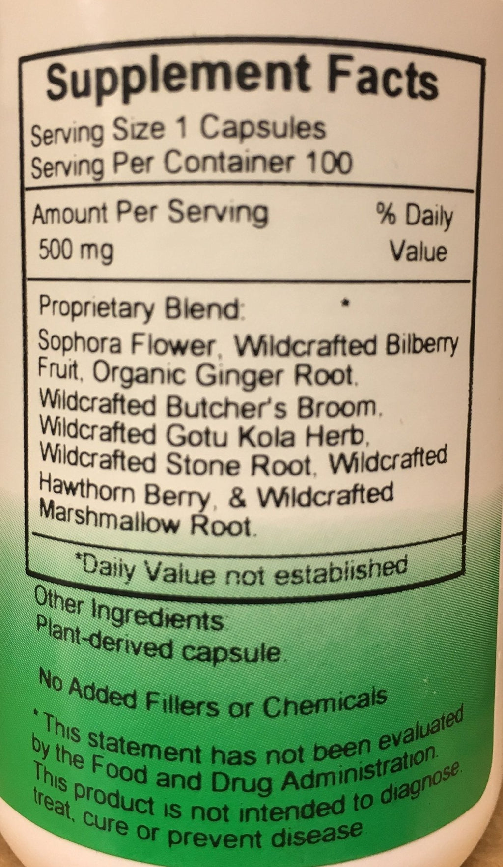 Christopher's Original Formulas V-Vein – 100 Vegetarian Capsules – Unique Herbal Blend – Developed by Master Herbalist David Christopher - TrustMedUSA