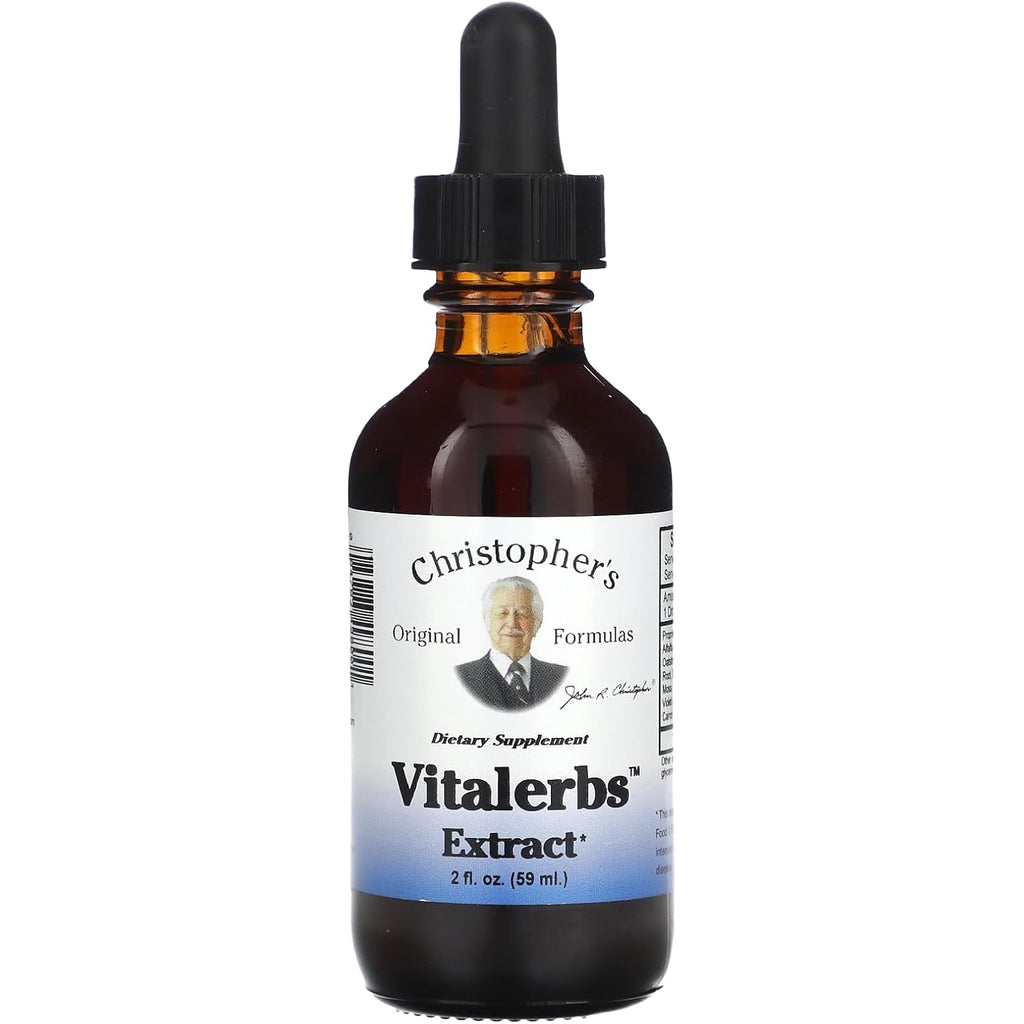 Christopher's Original Formulas Vitalerbs Extract, Nutrient-Rich Herbal Supplement, 2 oz - TrustMedUSA