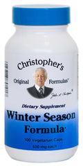 Christopher's Original Formulas Winter Season Formula, 100 Vegetarian Capsules - TrustMedUSA