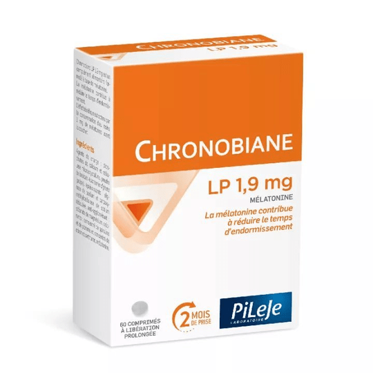 Chronobiane - Melatonin LP 1.9mg - Pileje - 60 tablets - TrustMedUSA