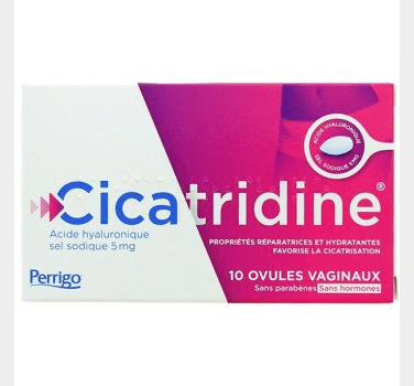 Cicatridine x10 vaginal ovules Hyaluronic acid - TrustMedUSA