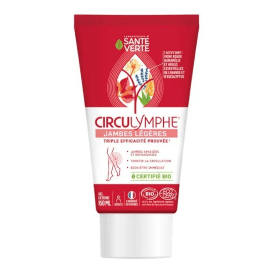 Circulymphe gel 150 ml – SANTE VERTE - relieves heavy legs - TrustMedUSA
