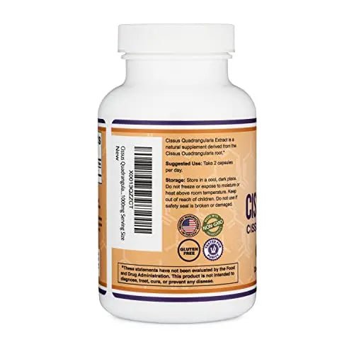 Cissus Quadrangularis Super Extract, 150 Capsules, Manufactured in The USA, Dietary - TrustMedUSA