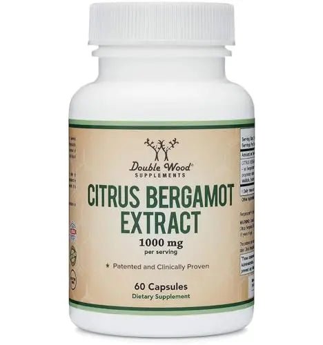 Citrus Bergamot Supplement - Only Patented, Clinically Proven Bergamot Extract - 1,000mg - TrustMedUSA