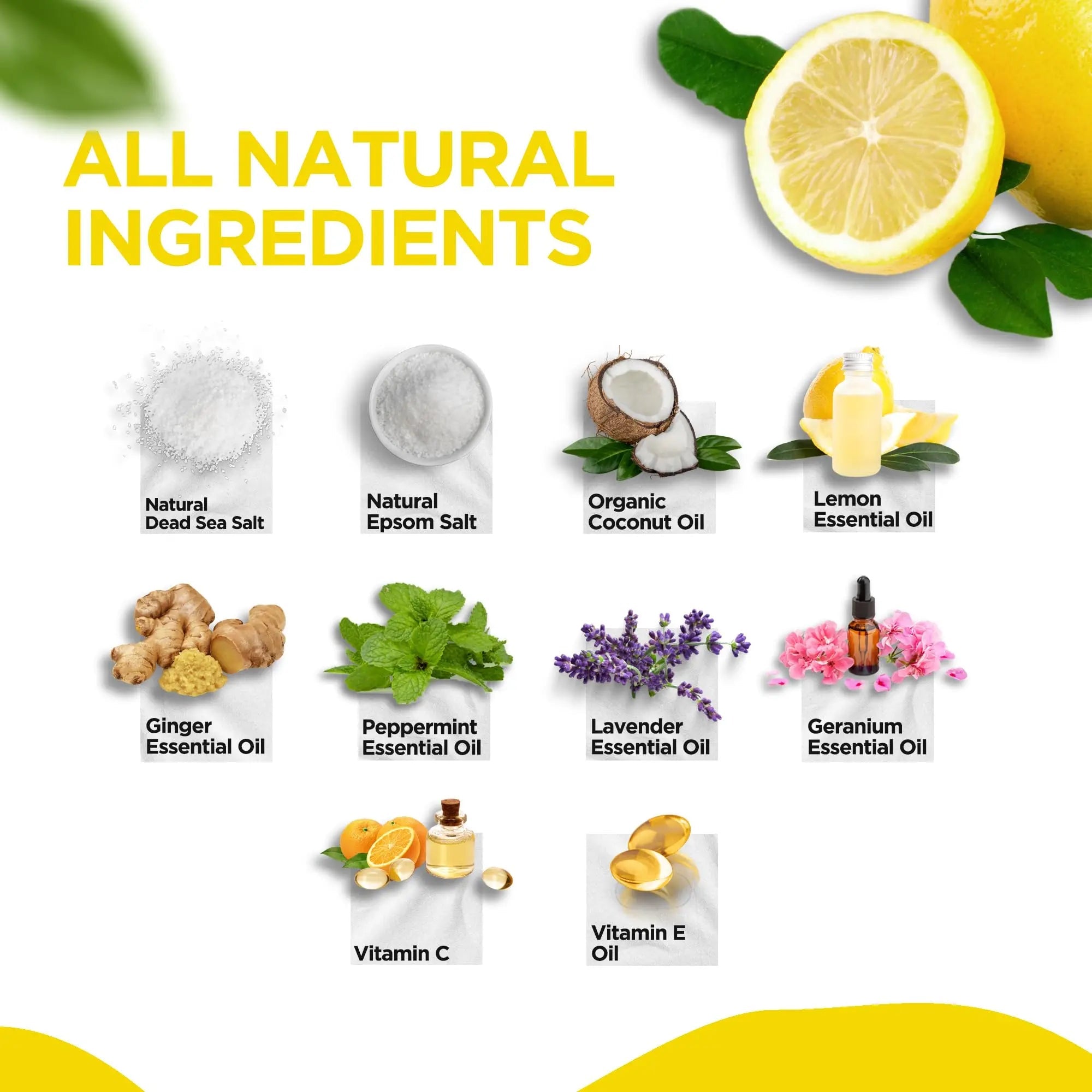 Citrus Detox Foot Soak with Epsom Salt - for Foot Callus, Immune Boost, Damaged Toenail - TrustMedUSA