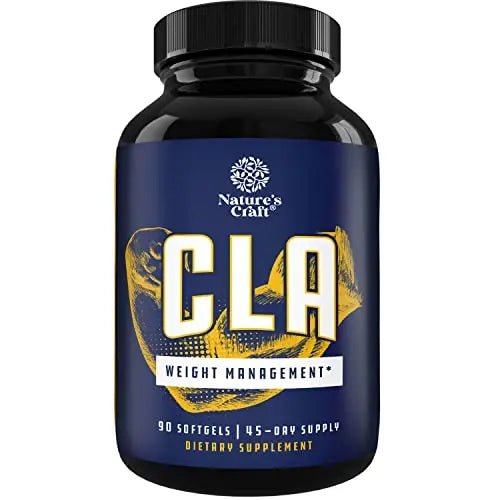 CLA Diet Weight Loss Pills - Women and Men - Pure Conjugated Linoleic Acid - Safflower - TrustMedUSA