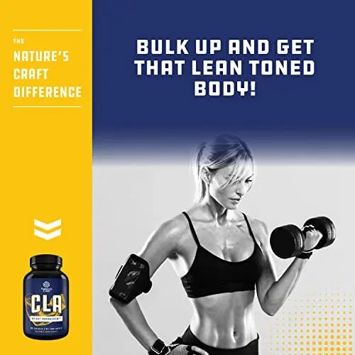 CLA Diet Weight Loss Pills - Women and Men - Pure Conjugated Linoleic Acid - Safflower - TrustMedUSA