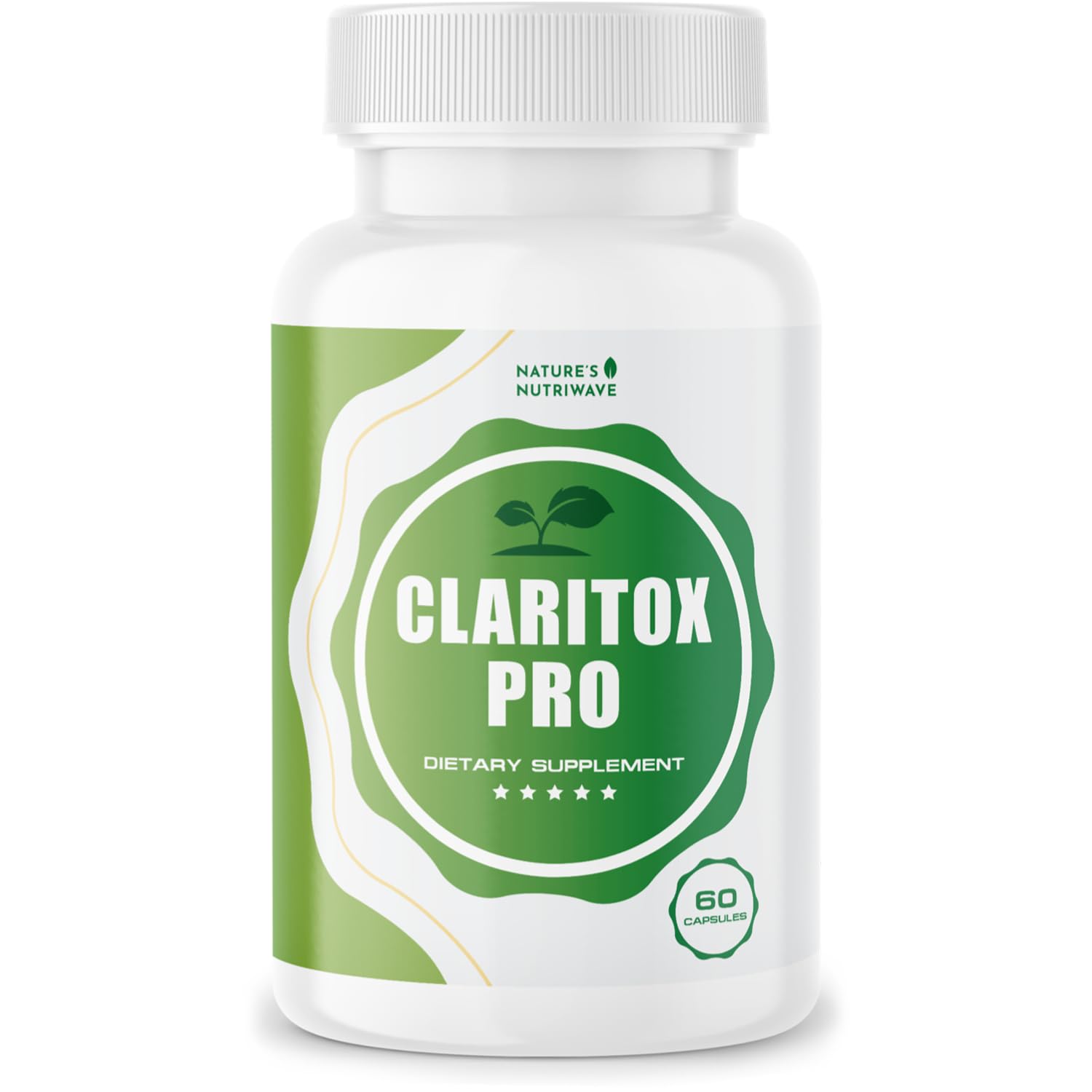 Claritox – Daily Wellness Supplement with Zinc, Chromium, Alpha Lipoic Acid, Green Tea Extract, Resveratrol & Botanical Blend – Non-GMO, Stimulant-Free Formula – 60 Caps, 30 Servings, 1 Month Supply - TrustMedUSA