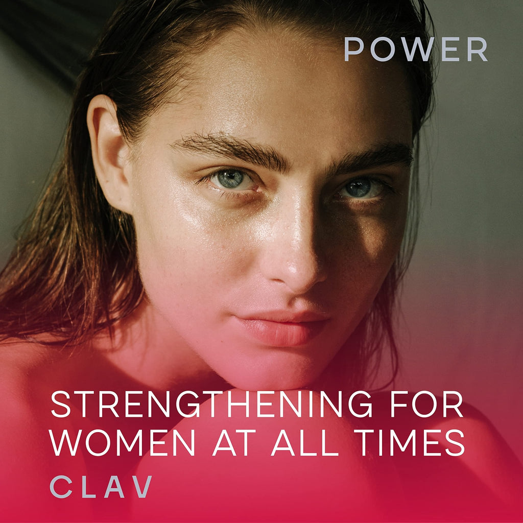 CLAV® Natural Hormone Balance for Women - PMS Relief with Siberian Rhubarb, Wild Yam & Vitex Berry - Vegan Menstrual Regulator Supplement - 120 Capsules - TrustMedUSA