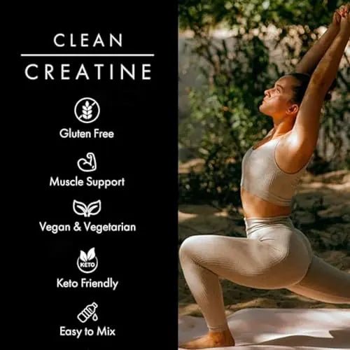 Clean Creatine - 100% Creapure® Creatine Monohydrate Powder for Muscle Growth - TrustMedUSA
