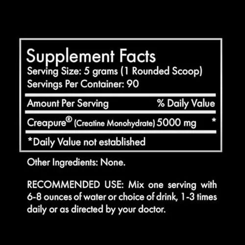 Clean Creatine - 100% Creapure® Creatine Monohydrate Powder for Muscle Growth - TrustMedUSA