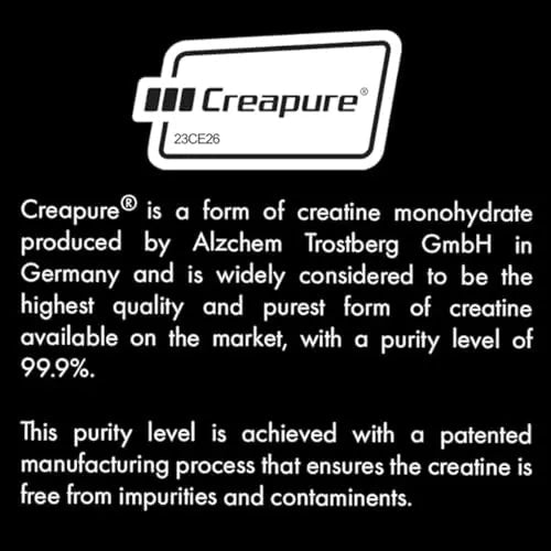 Clean Creatine - 100% Creapure® Creatine Monohydrate Powder for Muscle Growth - TrustMedUSA
