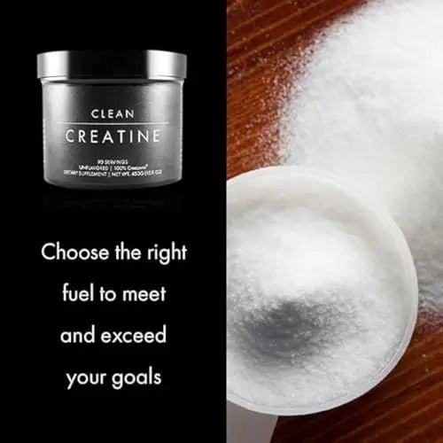 Clean Creatine - 100% Creapure® Creatine Monohydrate Powder for Muscle Growth - TrustMedUSA