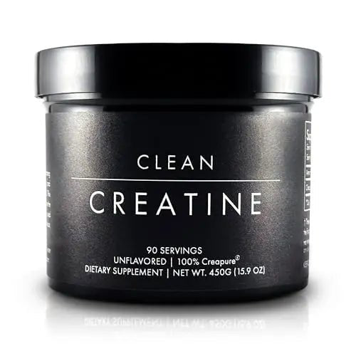 Clean Creatine - 100% Creapure® Creatine Monohydrate Powder for Muscle Growth - TrustMedUSA