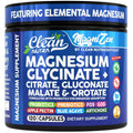 Clean Nutra Magnesium Glycinate Citrate Malate Orotate Taurate Supplement Complex + 10 Strain Probiotic Prebiotics FOS GOS Inulin Sleep Calm Support Apple Pectin – 120 Vegan Capsules - TrustMedUSA