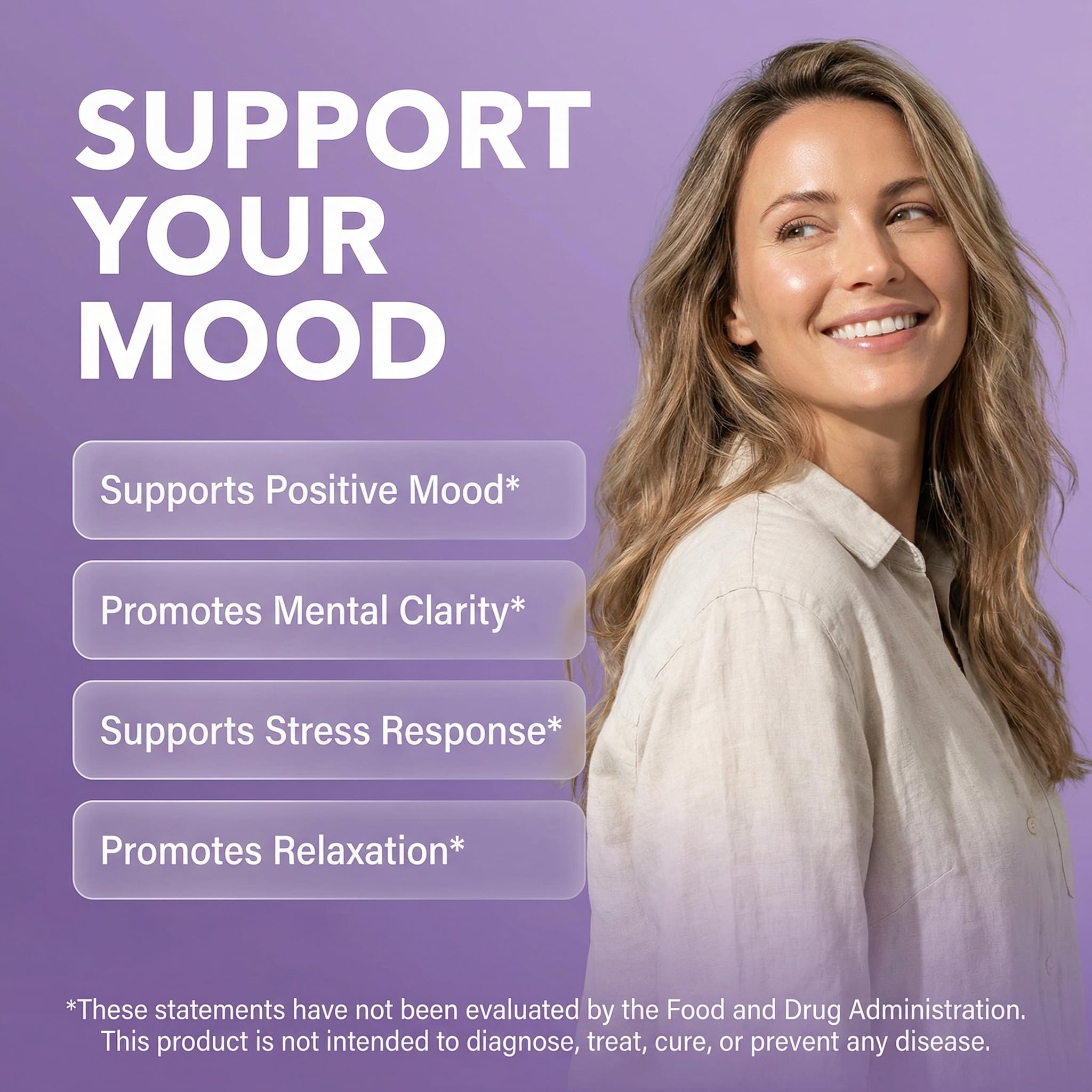 Clean Nutraceuticals Saffron Supplements Extract 100mg + Ashwagandha L-Theanine 200mg - Mood Support Ginkgo Biloba, St. John's Wort, Rhodiola Rosea & 5-HTP Capsules Pills Men Women - Maple Wellness Supplements