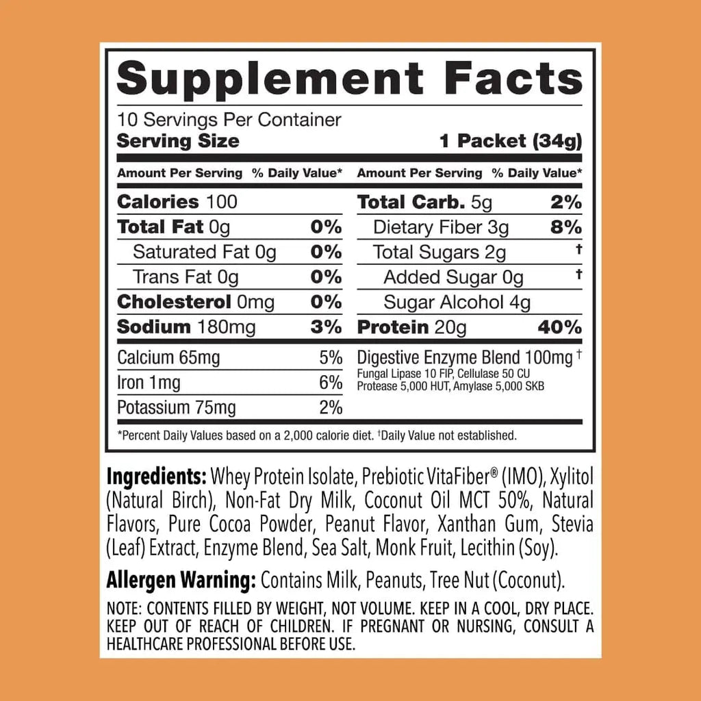 Clean Simple Eats Chocolate Peanut Butter Whey Protein Powder, Natural Sweetened - TrustMedUSA