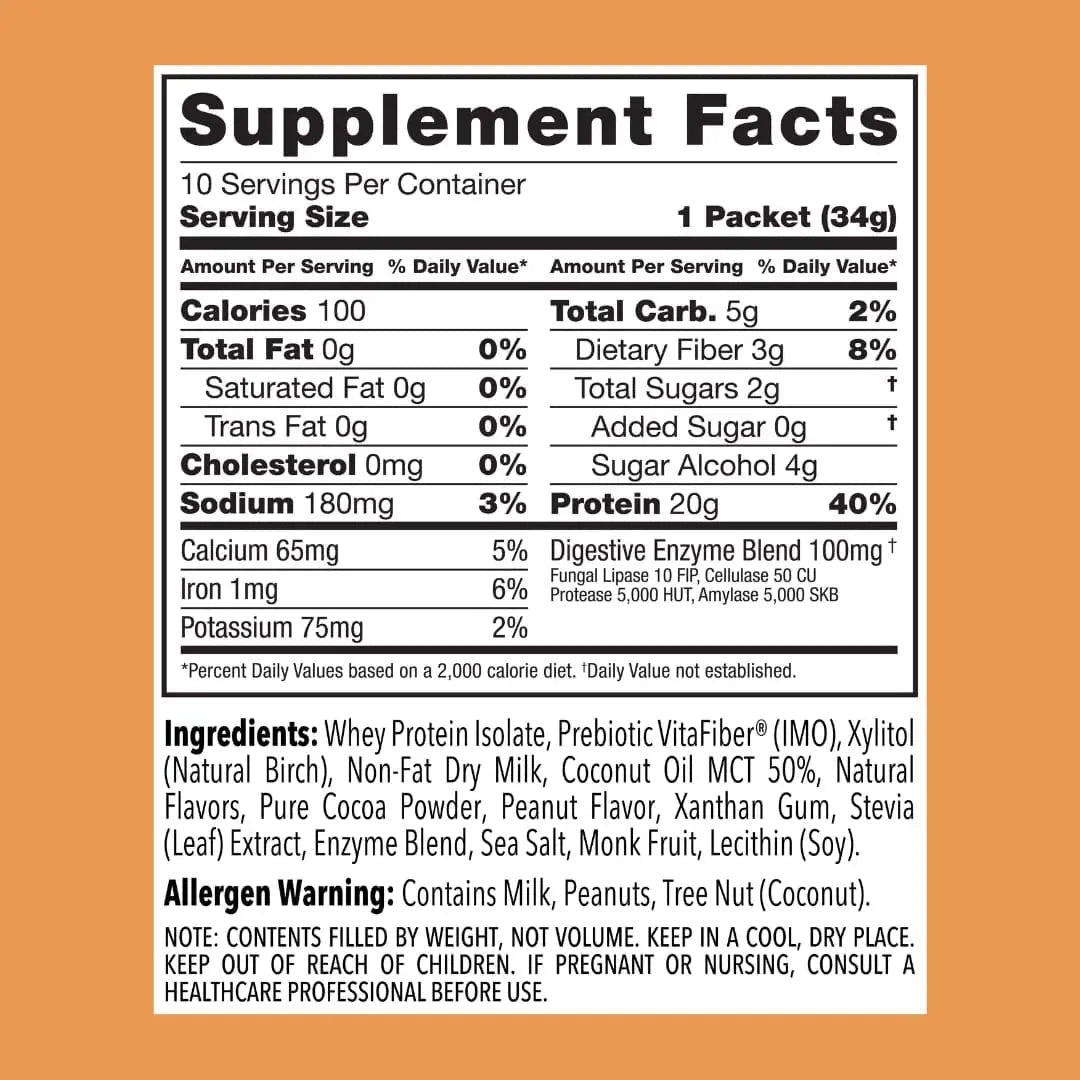 Clean Simple Eats Chocolate Peanut Butter Whey Protein Powder, Natural Sweetened - TrustMedUSA