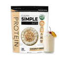 Clean Simple Eats Coconut Cream Whey Protein Powder, Natural Sweetened and Cold - TrustMedUSA
