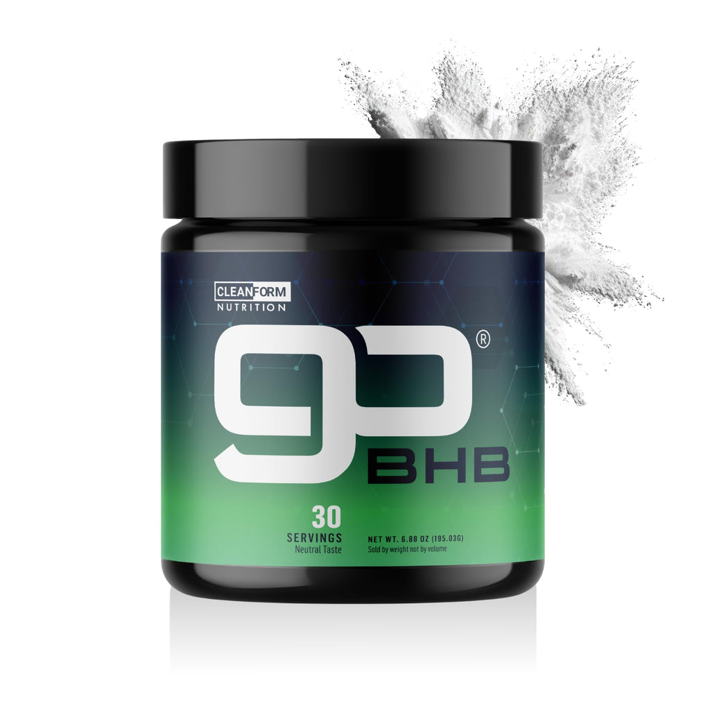 CleanForm Nutrition goBHB® Clean Energy Powder | NSF Sport Certified | Cellular Fuel with BHB Salts | Enhances Endurance, Mental Clarity, Hydration & Recovery | No Caffeine or Sugar | Neutral Flavor - TrustMedUSA