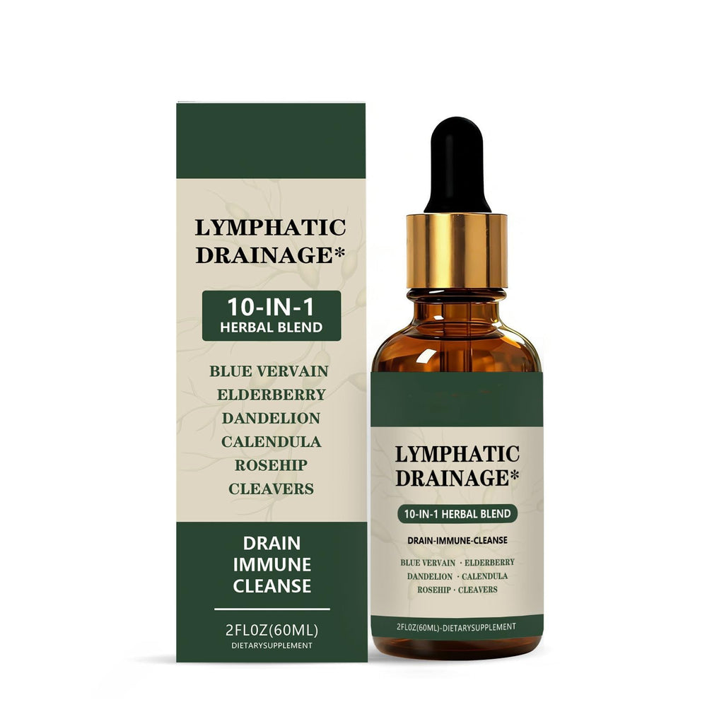 Cleantra Organic Lymphatic Drainage Drops,Natural Herbal Blend Lymphatic System Support Fast-Absorbing,Vegan & Non-GMO,Fast-Absorbing,2 fl oz (1PCS) - Maple Wellness Supplements