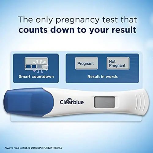 Clearblue Digital Pregnancy Test with Smart Countdown, Multi, 5 count - TrustMedUSA