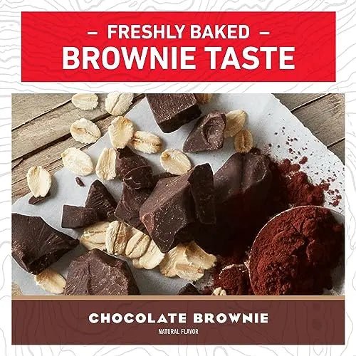 CLIF BAR - Chocolate Brownie Flavor - Made with Organic Oats - Non-GMO - TrustMedUSA