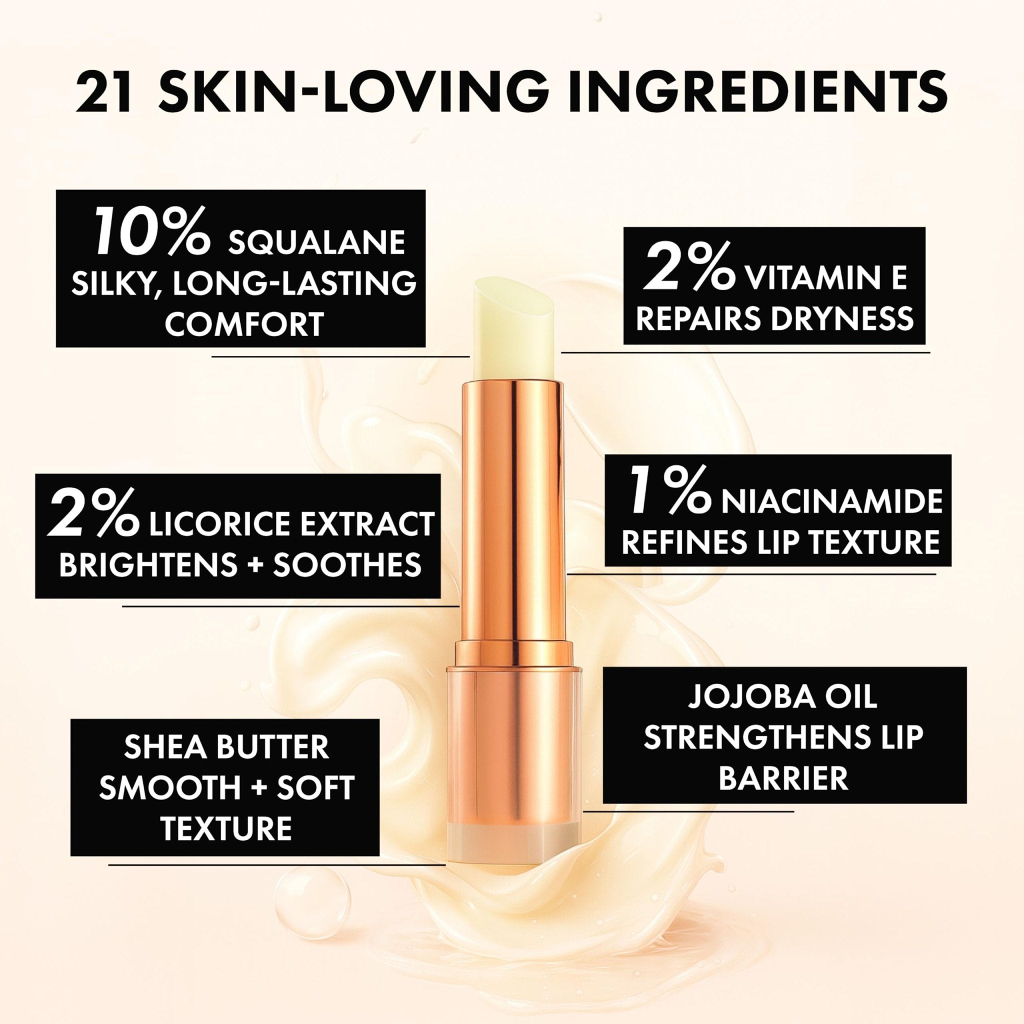 Clinexil Lip Balm – Hydrating Lip Repair with Cold-Pressed Oils, 10% Squalane, Vitamin E & Ceramides - TrustMedUSA