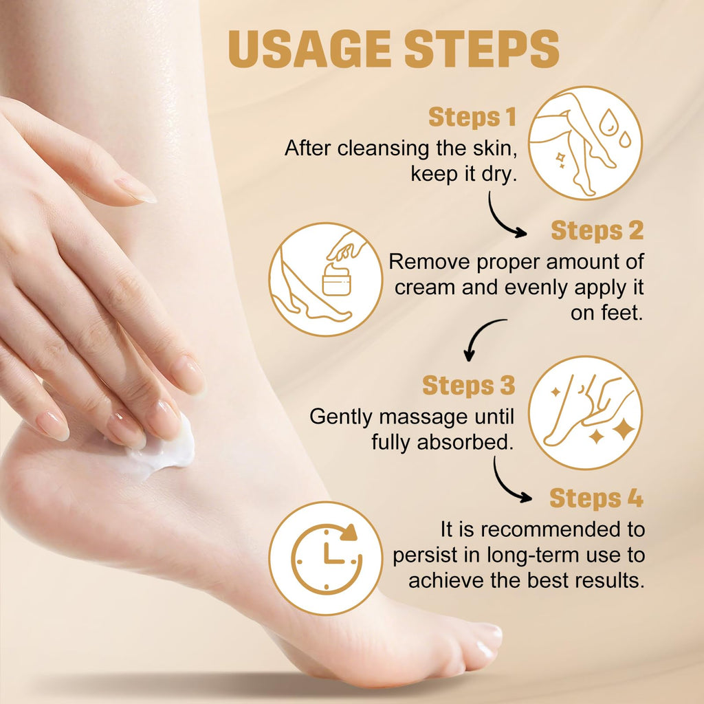 Clyecfra 60% Urea Cream with 2% Salicylic Acid, Urea Cream 60 Percent for Feet & Hands- Maximum Strength Moisturizer for Rough, Dry, Thick & Cracked Skin, Callus Remover, Deep Hydration, 150g - Maple Wellness Supplements