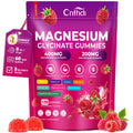 CNFHDI Magnesium Glycinate Gummies 600mg, 120 Counts Chews Sugar Free Magnesium Gummies for Adults & Kids with Calcium, Zinc & CQ10, Potassium Supplements for Zzz, Brain, Muscle & Relax - TrustMedUSA