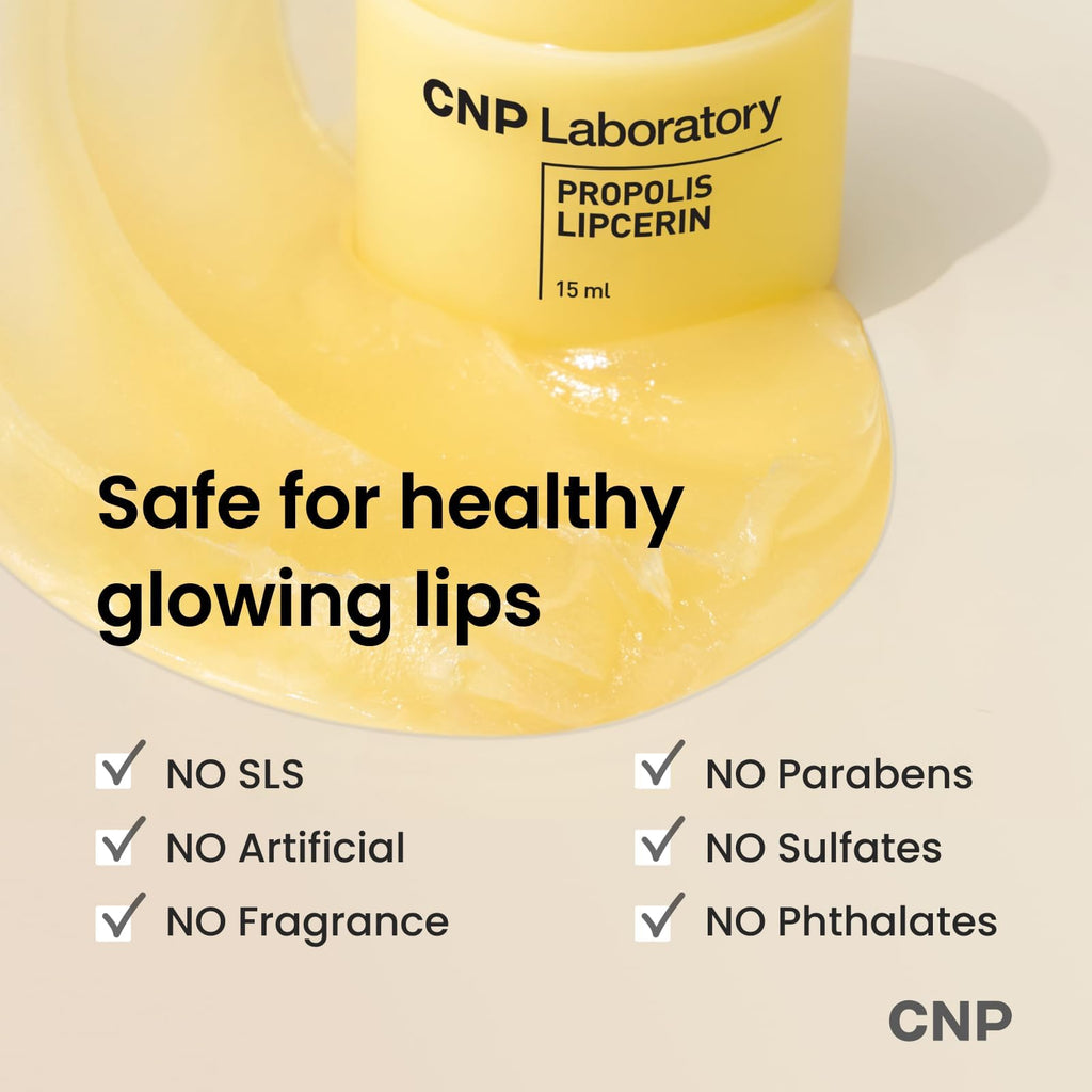 CNP Honey Lip Butter - Propolis Lipcerin™ 01 Original, Hydrating Overnight Manuka Lip Balm & Mask - TrustMedUSA