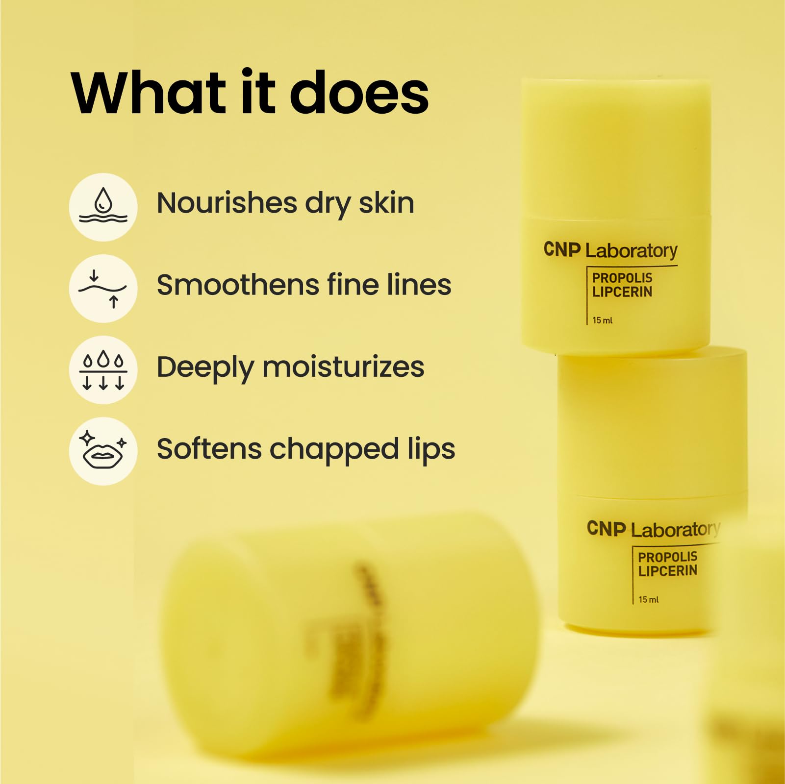 CNP Honey Lip Butter - Propolis Lipcerin™ 01 Original, Hydrating Overnight Manuka Lip Balm & Mask - TrustMedUSA