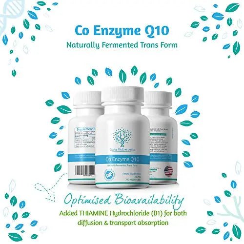 Co Enzyme Q10 CoQ10 300mg 60 Capsules - Superior Naturally Fermented Trans Form - TrustMedUSA