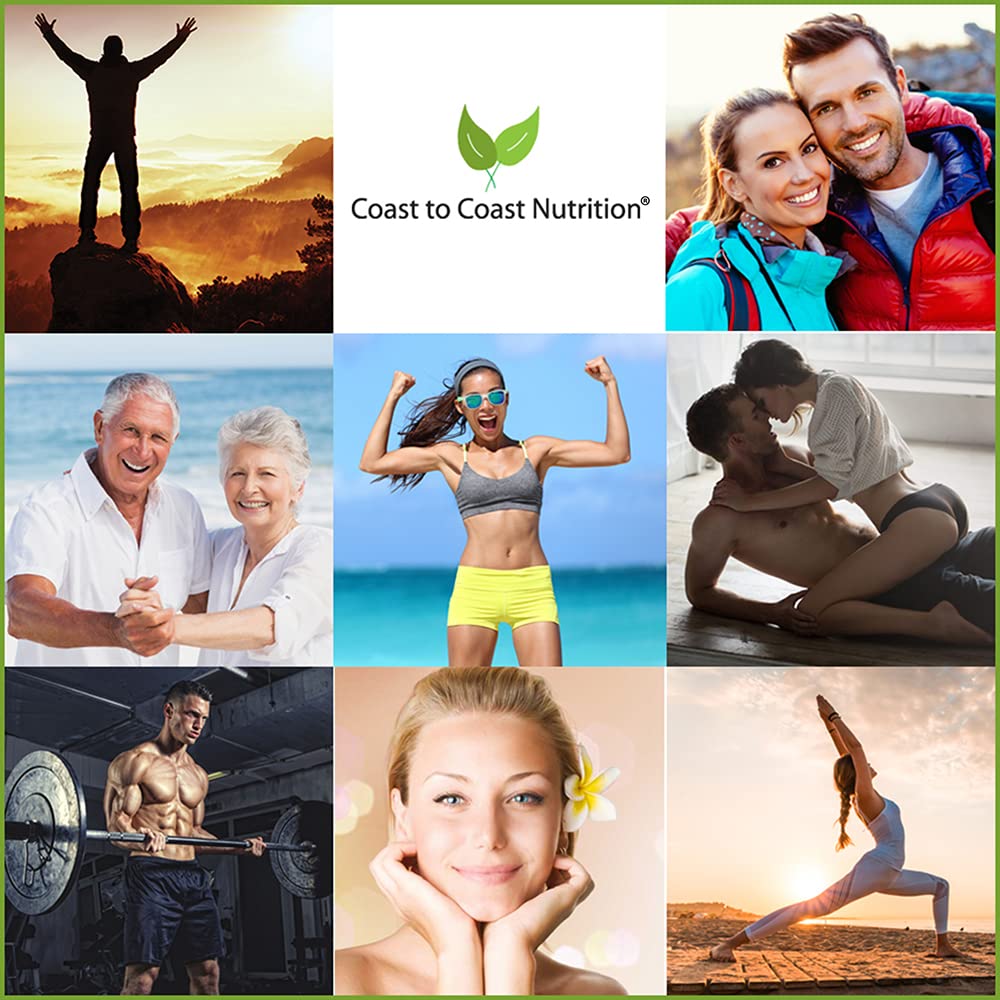 Coast to Coast Nutrition Cholesterol Support Supplement - Support Cardiovascular & Artery Performance, Target Bad LDL Levels & Plaque Calcium Buld-Up - Promote Circulation & Blood Flow - 60 Capsules - TrustMedUSA