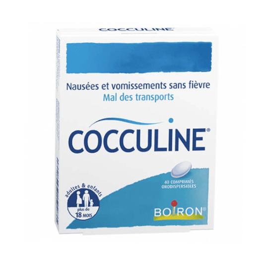 Cocculine - 40 orodispersible tablets - BOIRON - TrustMedUSA