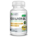 COD Liver Oil | 300 Softgels | Natural Source of Omega 3 Fatty Acids | Triple Strength | Best Immune Health, Healthy Bones & Muscle Dietary Supplement | - TrustMedUSA