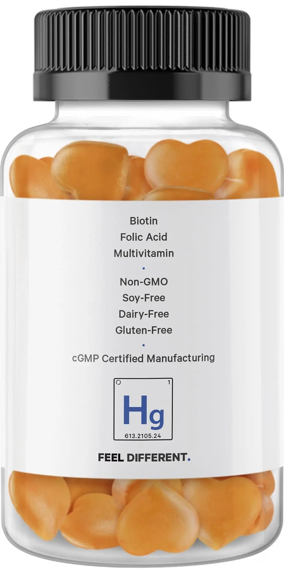 Codeage Hair Gummies, Biotin 5000 mcg, Sugar Free Growth Gummy Vitamins A, C, B6, B12, D3, Zinc, Inositol Supplement - TrustMedUSA