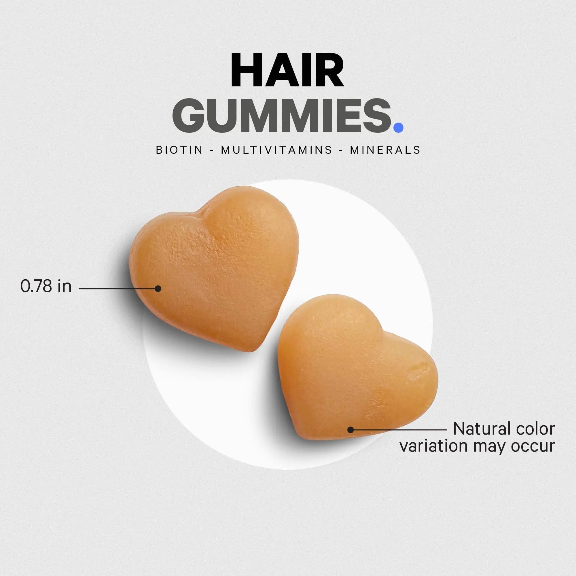 Codeage Hair Gummies, Biotin 5000 mcg, Sugar Free Growth Gummy Vitamins A, C, B6, B12, D3, Zinc, Inositol Supplement - TrustMedUSA